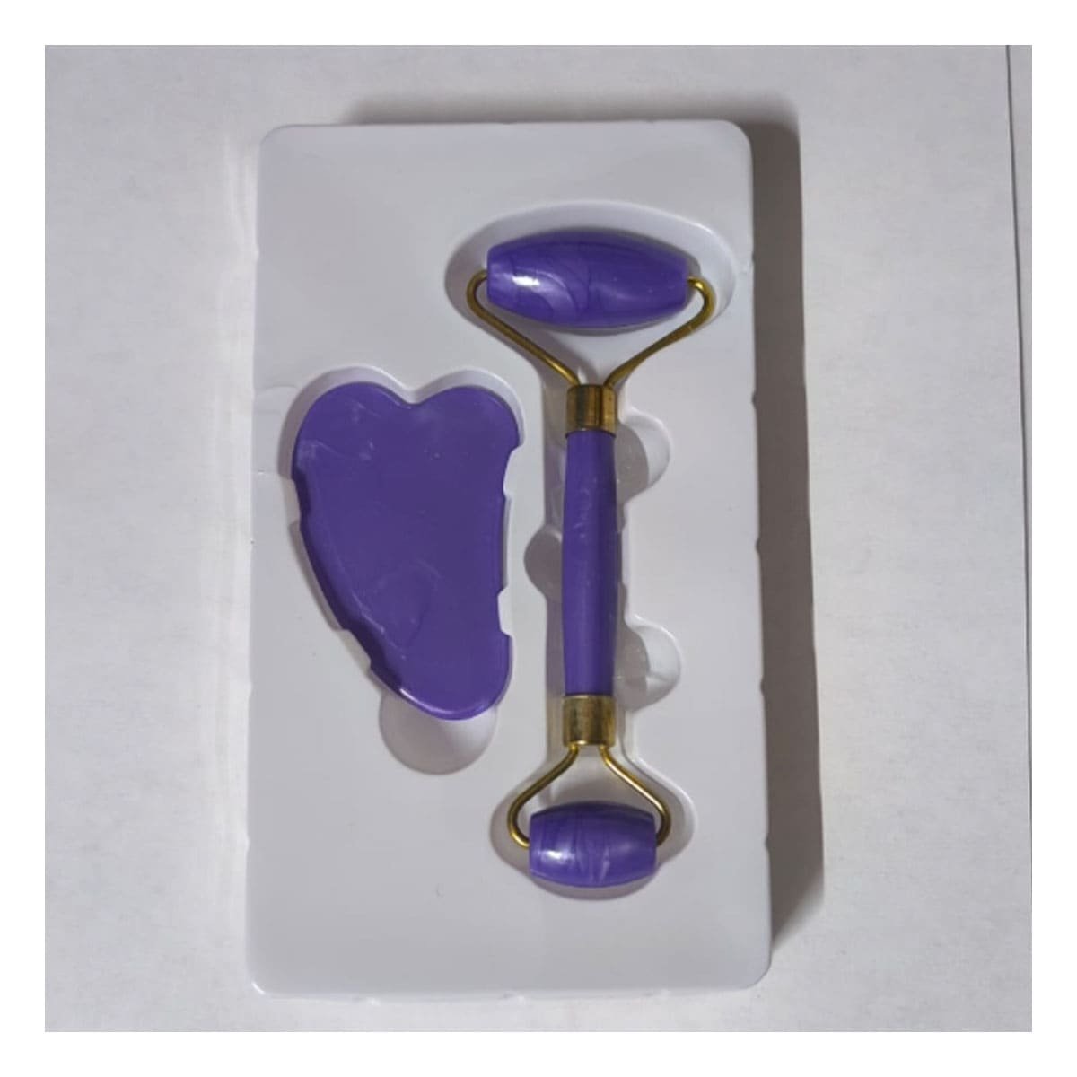PACK4 TRATAMIENTO FACIAL SET DE 2 MORADO DE PLASTICO SUAVE Y SEGURO PARA TODO TIPO DE PIEL - 2