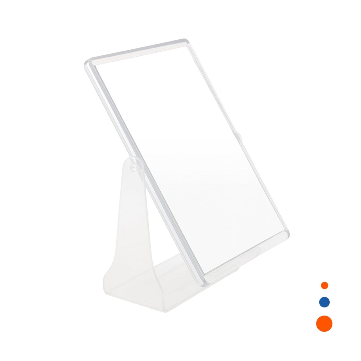PACK4 LUNA RECTANGULAR DE MESA DOBLE VISTA 18X15CM TRANSPARENTE HOGAR Y+PAPEL REGALO - 3