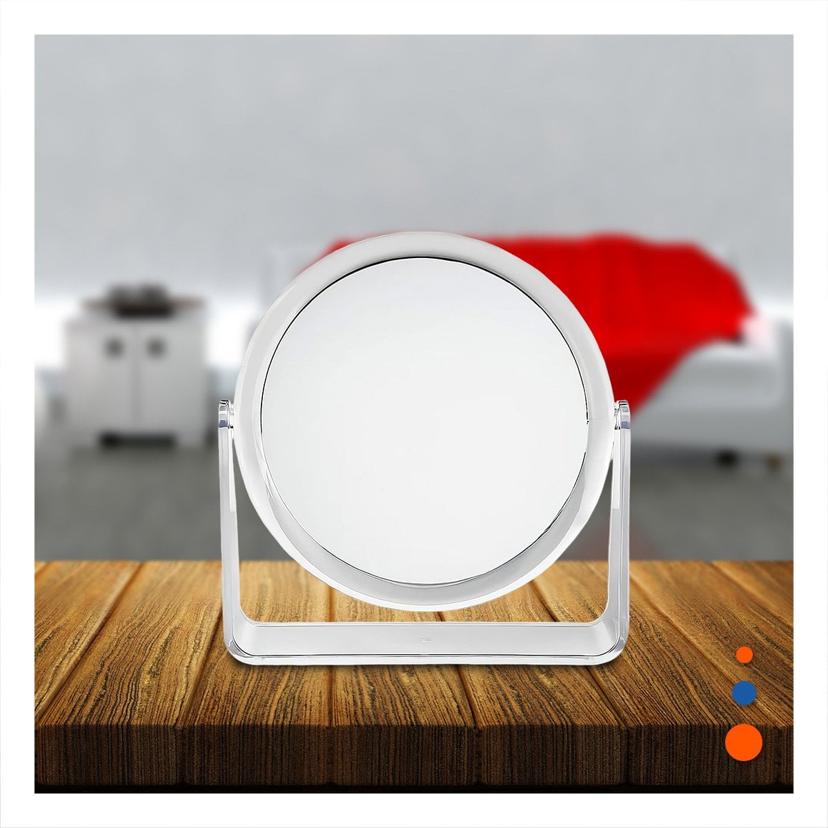 PACK6 SUPERFICIE REFLECTANTE OVALADA PARA MESA 17,5X13,5CM TRANSPARENTE Y+REGALO STICKER - 3