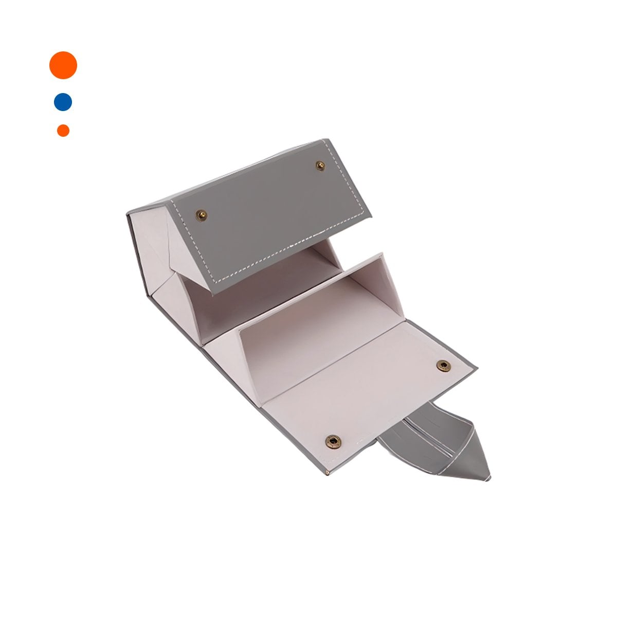 BAUL DE LENTES PENTAGONO PLOMO PARA HOGAR ELEGANTE Y+PAPEL REGALO - 1