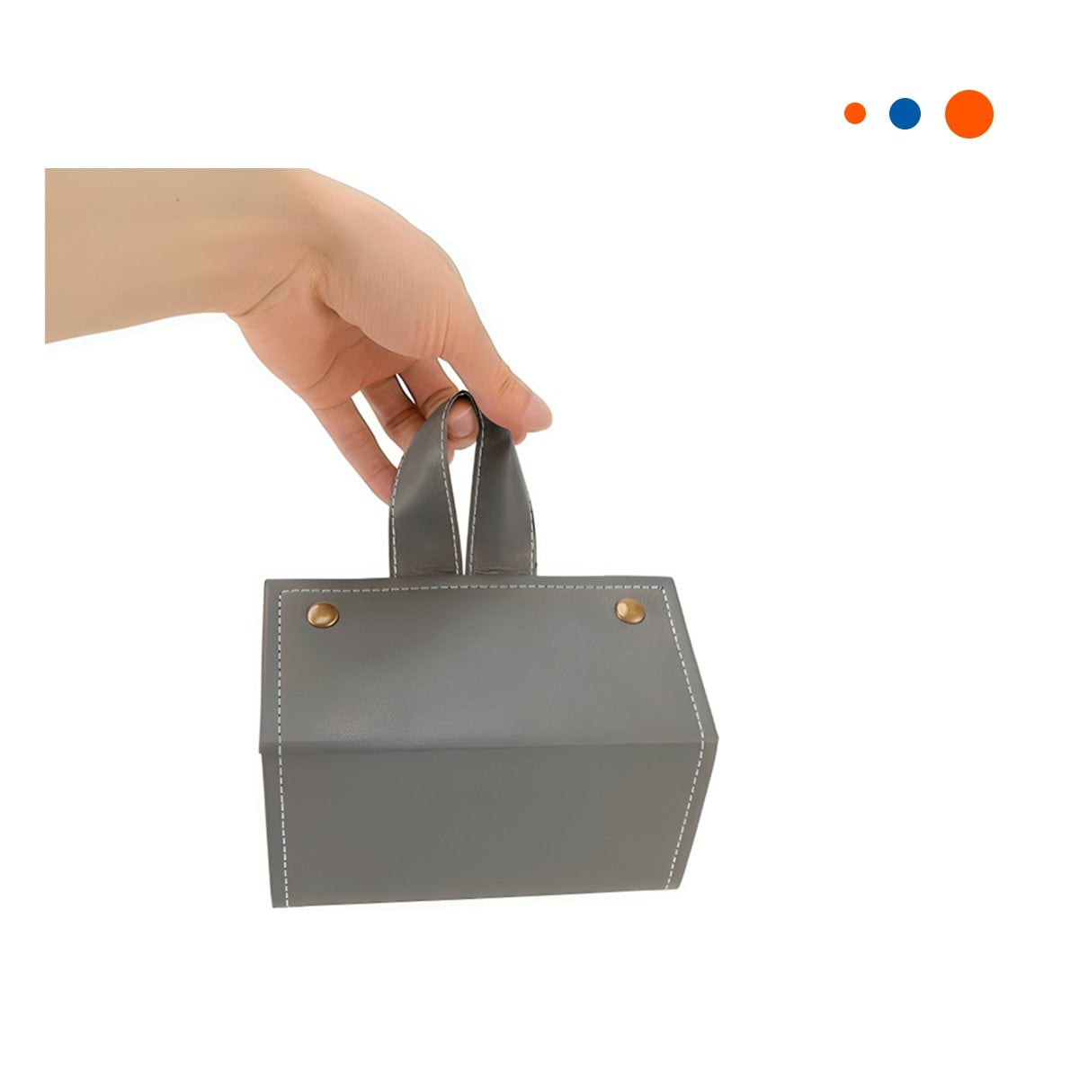 PACK4 ORGANIZADOR COMPACTO DE LENTES PENTAGONO PLOMO PARA HOGAR Y+PAPEL REGALO - 3