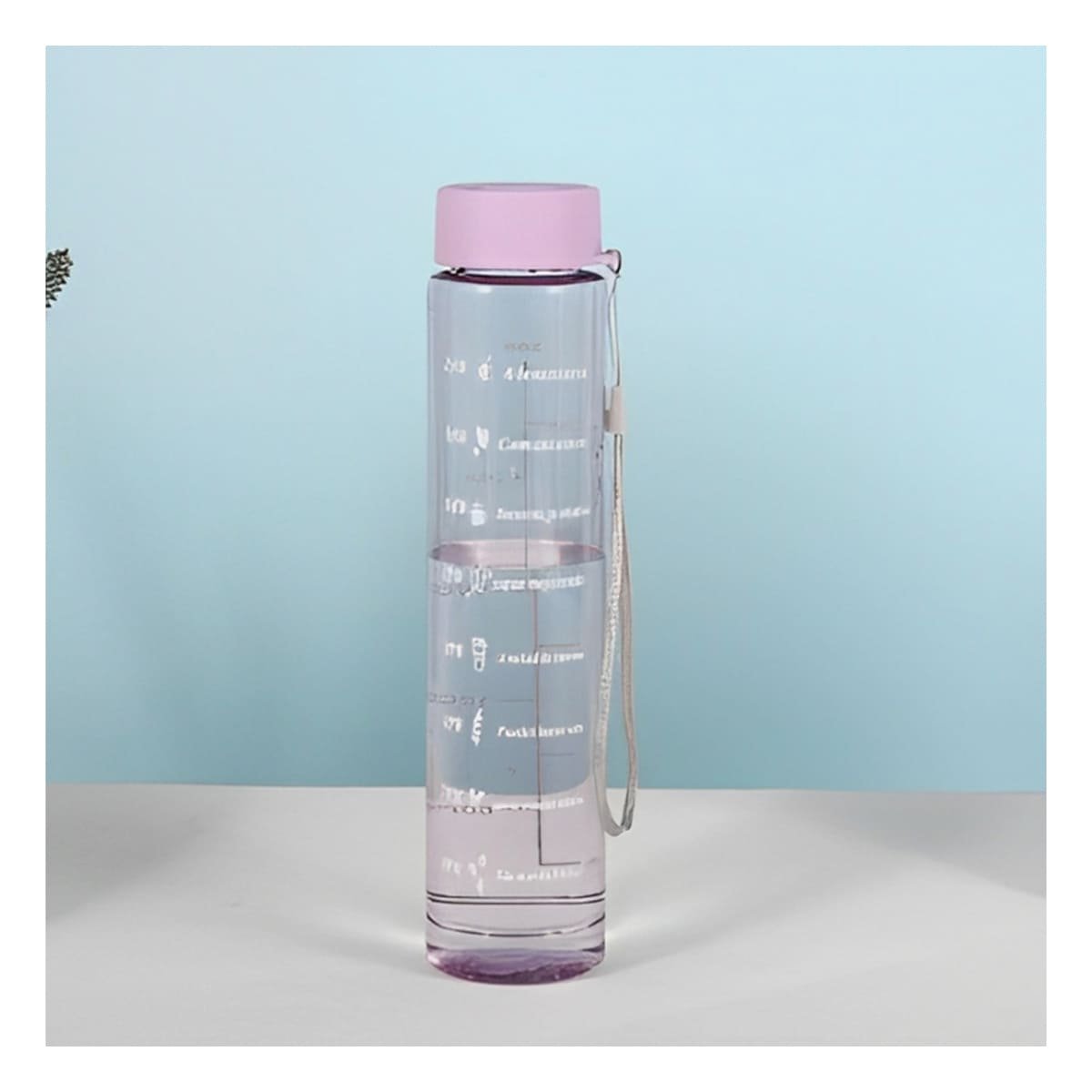 PACK6 COPA TRIO TRANSPARENTE LILA LIGERA Y COMODA PARA TRANSPORTAR BEBIDAS - 3