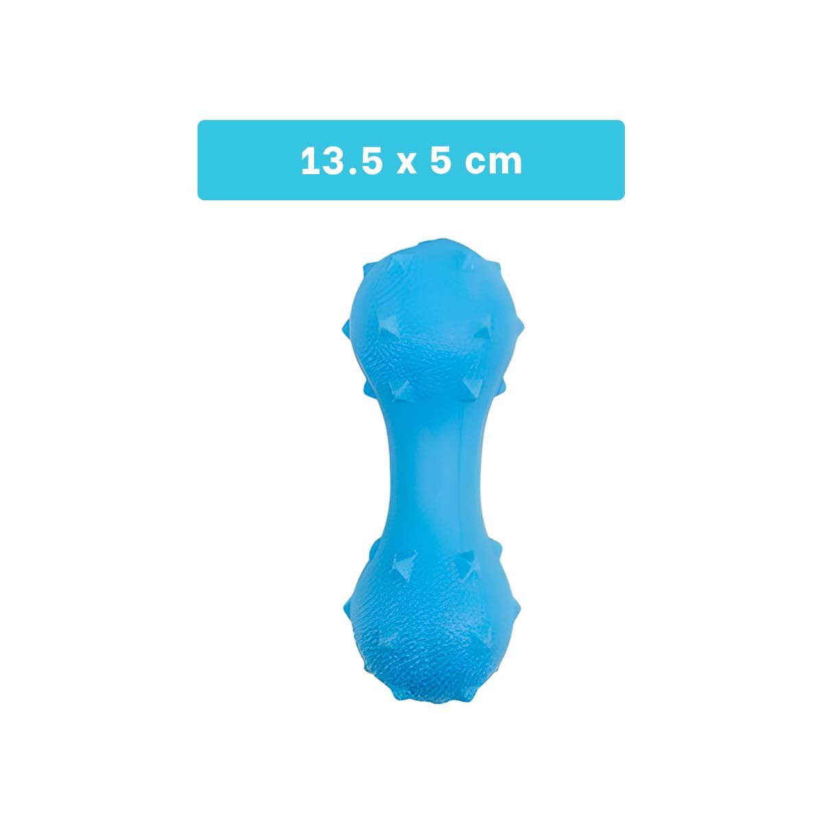 PACK12 MORDEDOR INTERACTIVO PARA MASCOTA CELESTE CON PUAS RESISTENTES Y+REGALO STICKER - 4