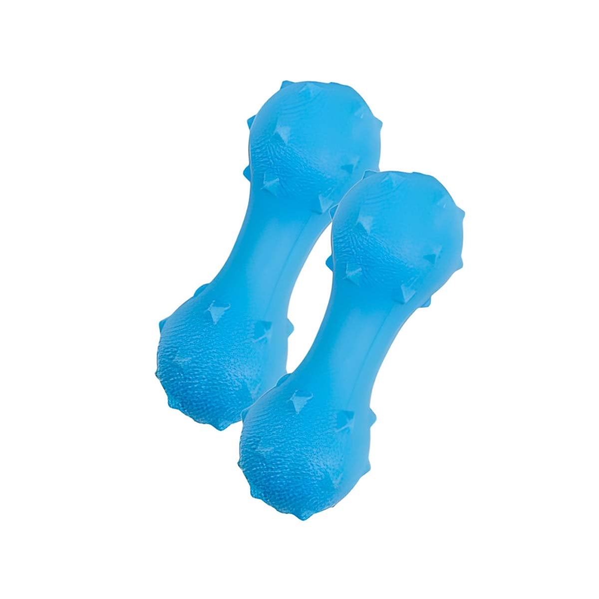 MORDEDOR TEXTURIZADO PARA MASCOTA CELESTE PARA JUEGO DIARIO Y+LIGAS REGALO - 3