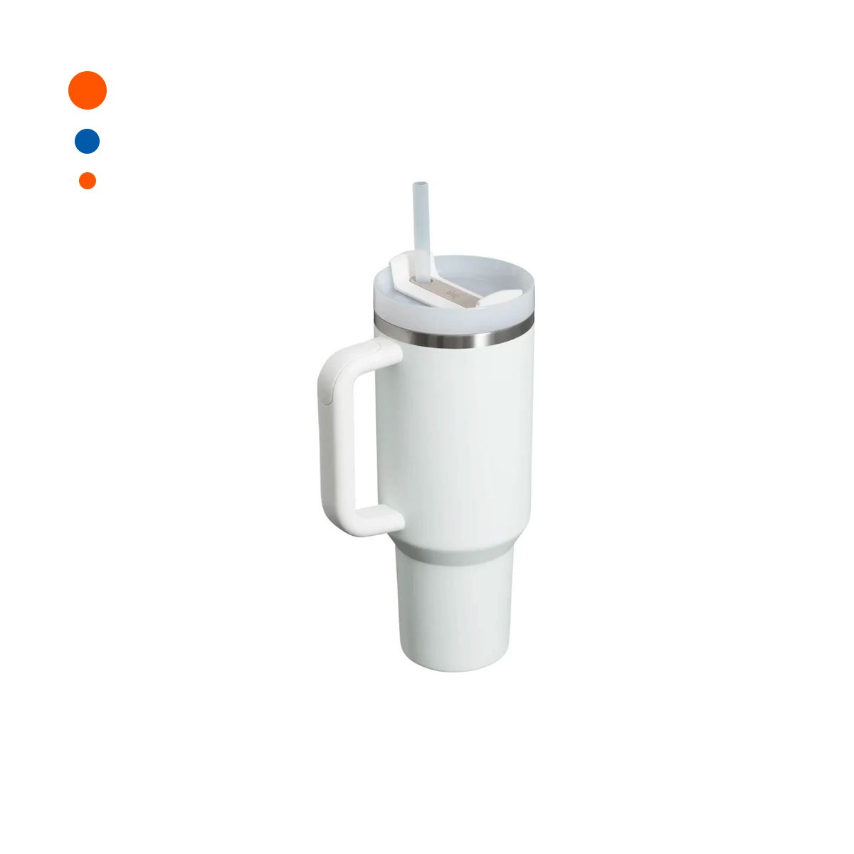JARRA TERMICA CON ASA Y PICO 1200ML BLANCO PARA HIDRATACION Y+PAPEL REGALO - 1
