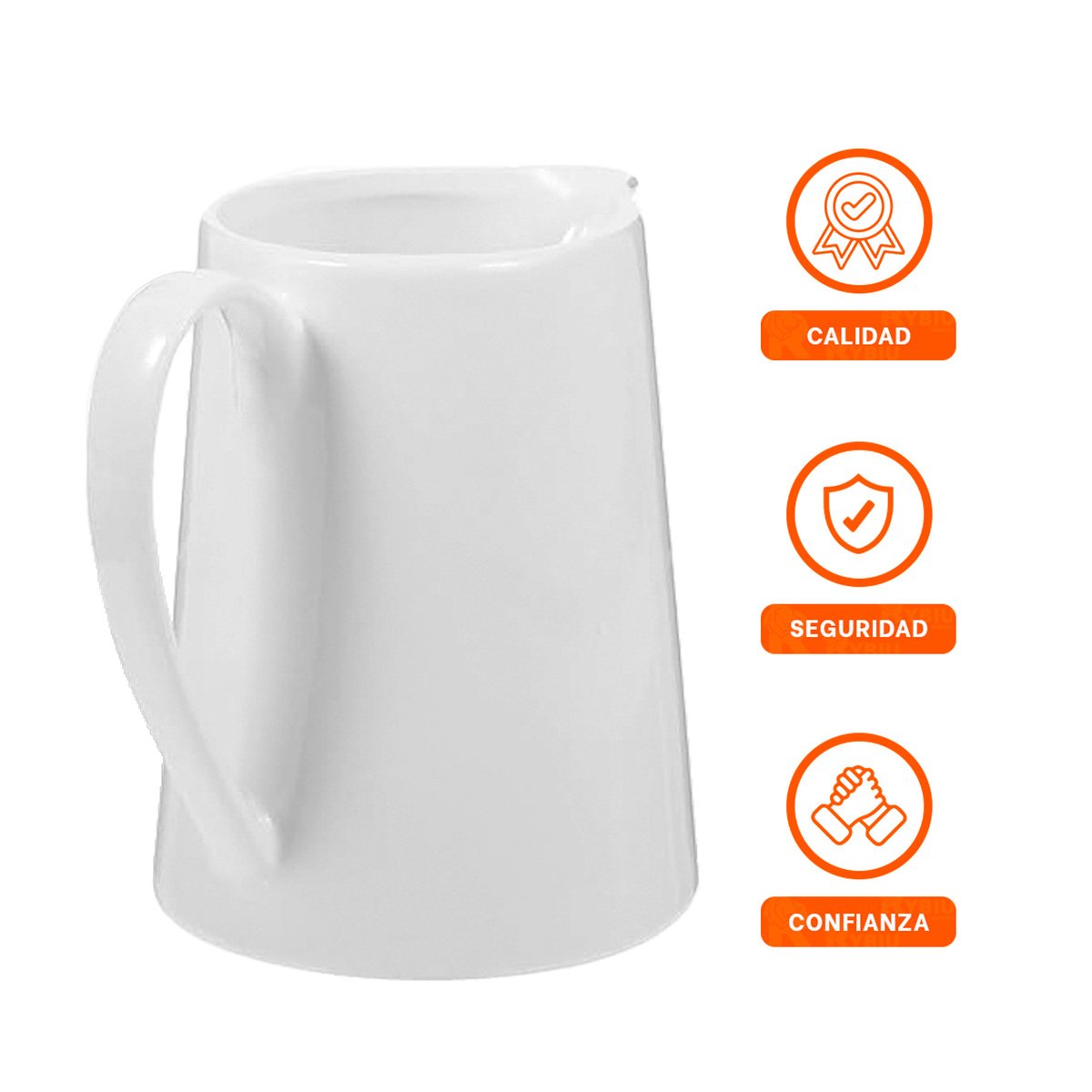 COMPLEMENTO DE CERAMICA BLANCO PARA COCINA Y HOGAR CON ESTILO Y+REGALO STICKER - 3