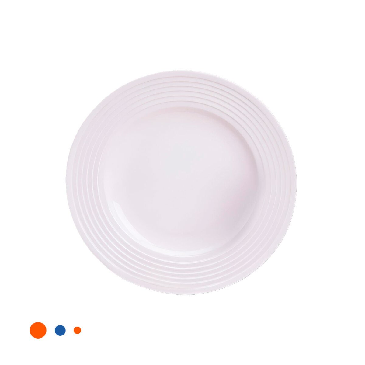 PACK2 ACCESORIO ELEGANTE CIRCULAR CON BORDE A RAYAS PARA HOGAR Y MESA Y+REGALO STICKER - 2