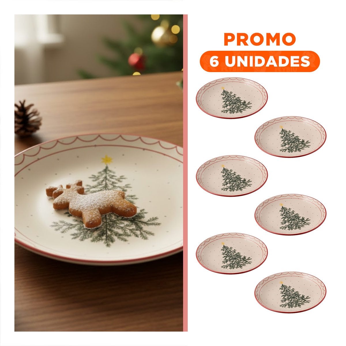 COMPLEMENTO CIRCULAR CON ESTILO ARBOL PARA DECORACION EN CASA Y+REGALO STICKER - 1