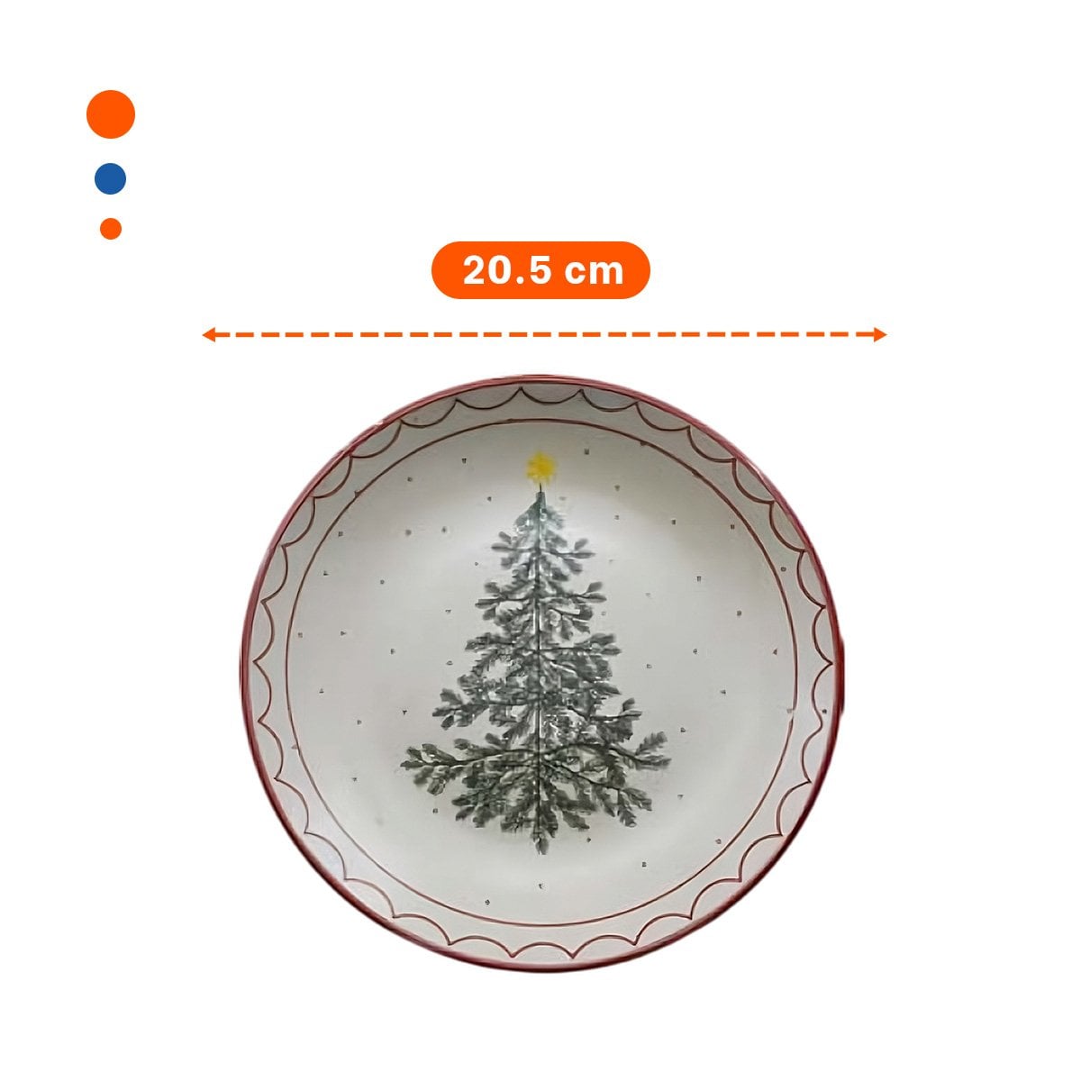 COMPLEMENTO CIRCULAR CON ESTILO ARBOL PARA DECORACION EN CASA Y+REGALO STICKER - 4