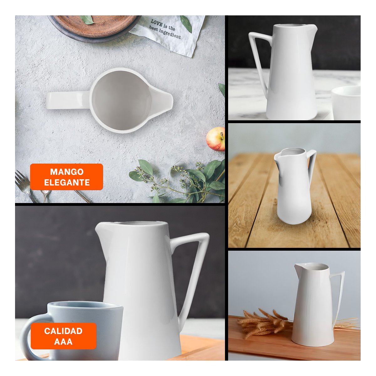 UTENSILIO DE CERAMICA BLANCO PARA REUNIONES FAMILIARES EN COMEDOR Y+POST IT - 5