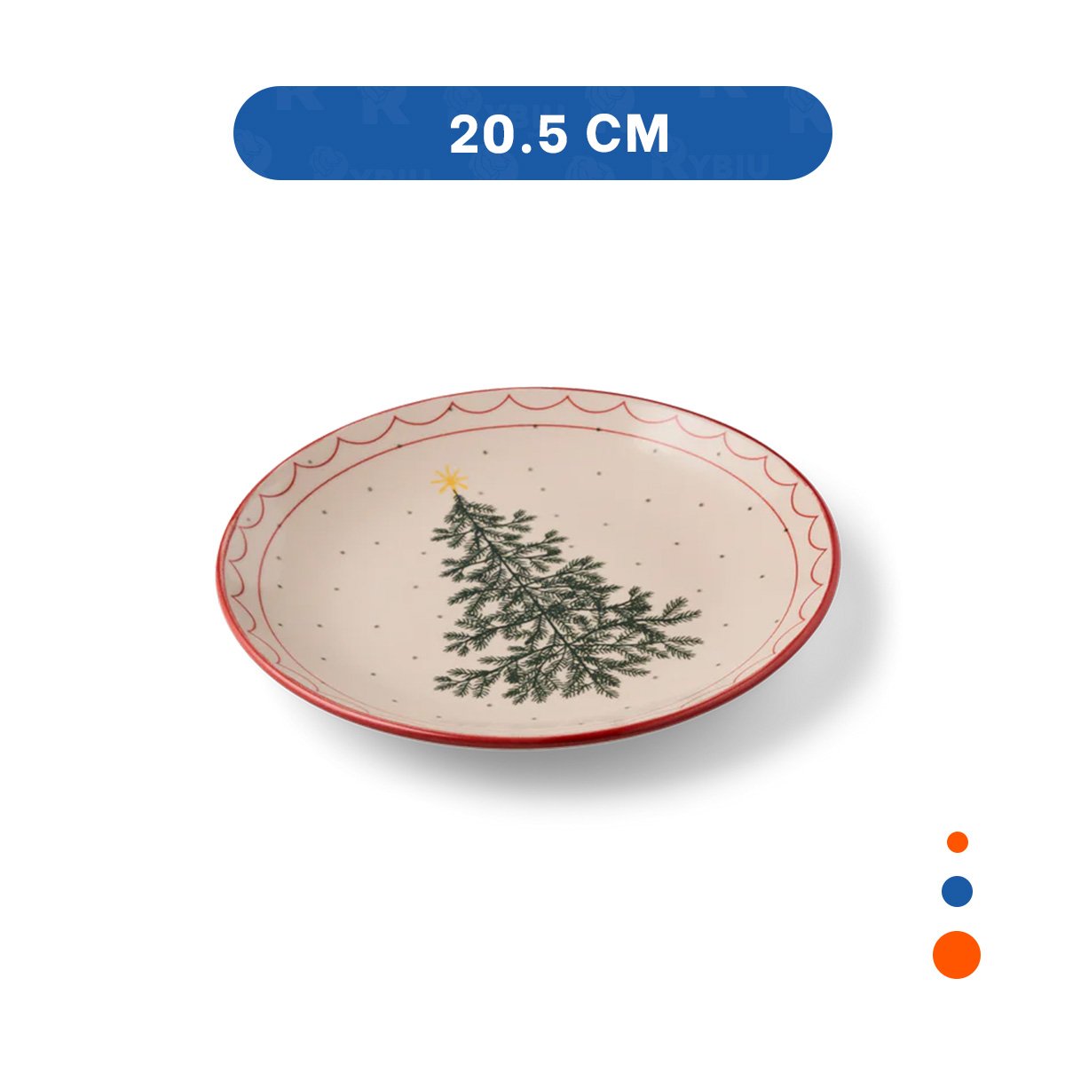 ARTICULO CIRCULAR CON ESTILO ARBOL PARA DECORACION FESTIVA Y+LIGAS REGALO - 4