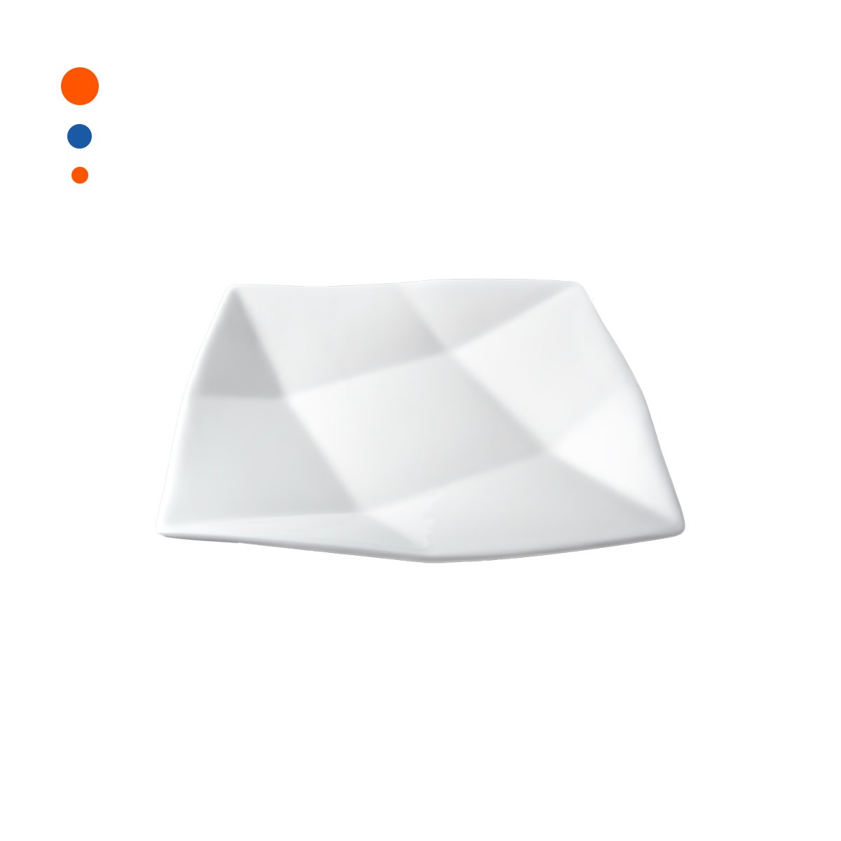 PACK6 SOPORTE ELEGANTE CUADRADO MODELO ORIGAMI PARA HOGAR Y MESA Y+REGALO STICKER - 2