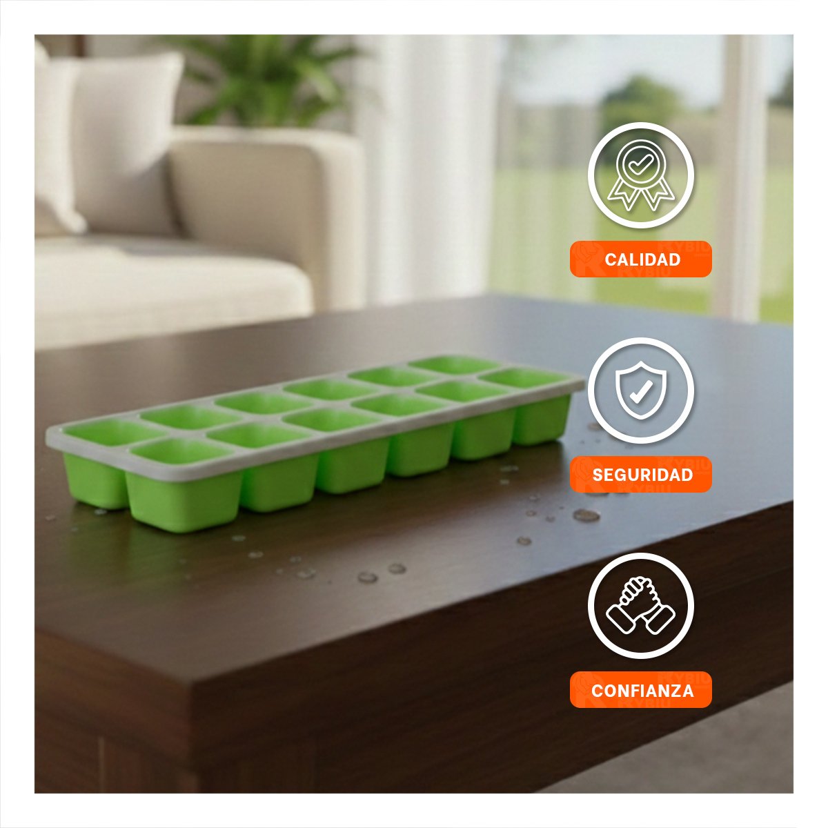 CUBETERA COMPACTA PARA PREPARACIONES RAPIDAS VERDE Y+LIGAS REGALO - 3