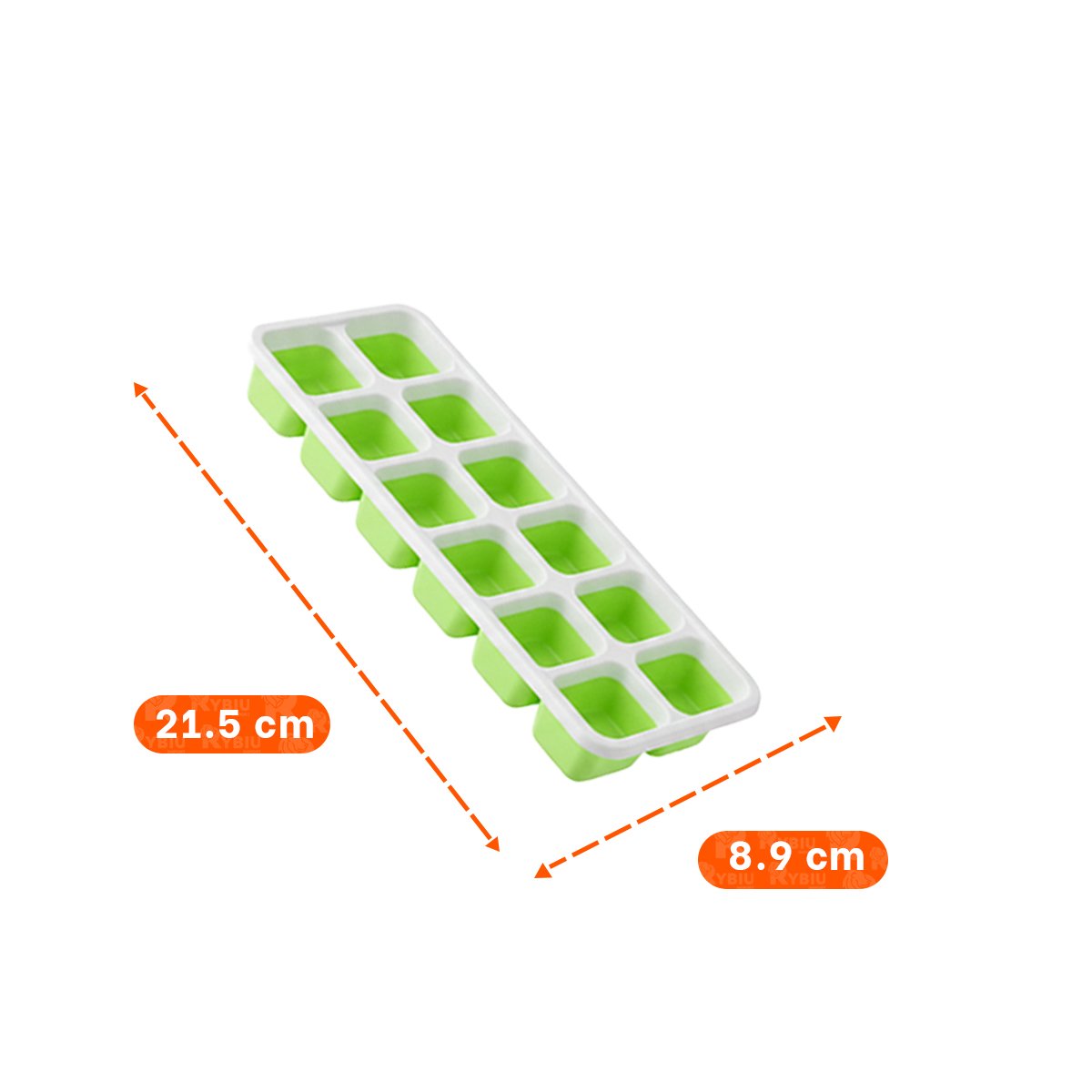PACK12 DISPENSADOR COMPACTO DE MOLDES CON TAPA VERDE - 4