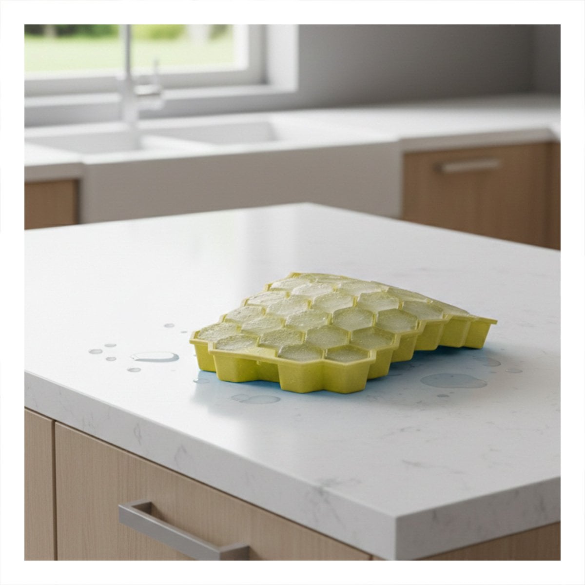 PACK12 MOLDE DE SILICONA AMARILLO 20,5X12CM CON CAPACIDAD PARA MUCHA GENTE - 5