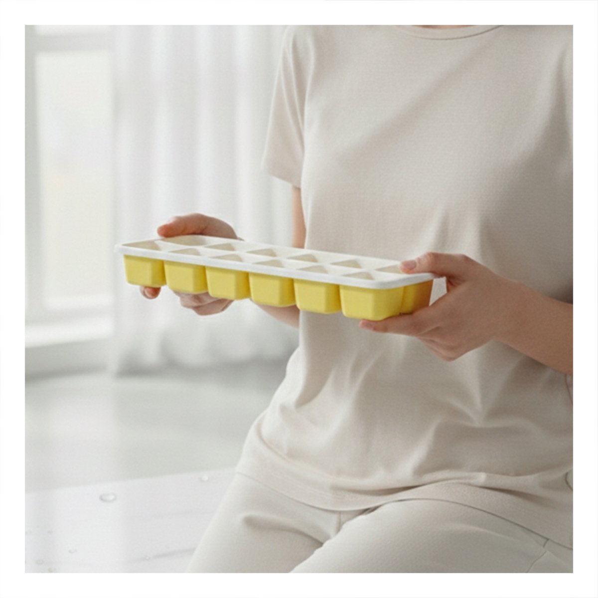 PACK2 ARTICULO PRACTICO PARA PREPARACIONES FRIAS Y COCTELES AMARILLO Y+PAPEL REGALO - 5