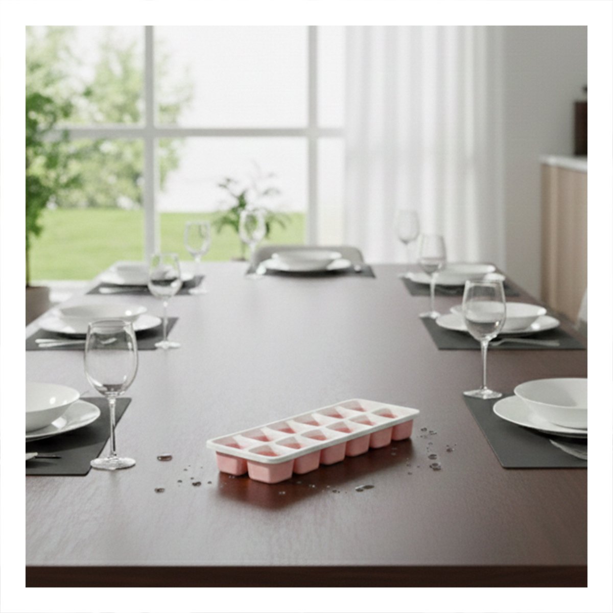 PACK2 MOLDE DE SILICONA ROSADO 7X2 DE TACTO SUAVE PARA UN MANEJO SENCILLO Y+PAPEL REGALO - 2