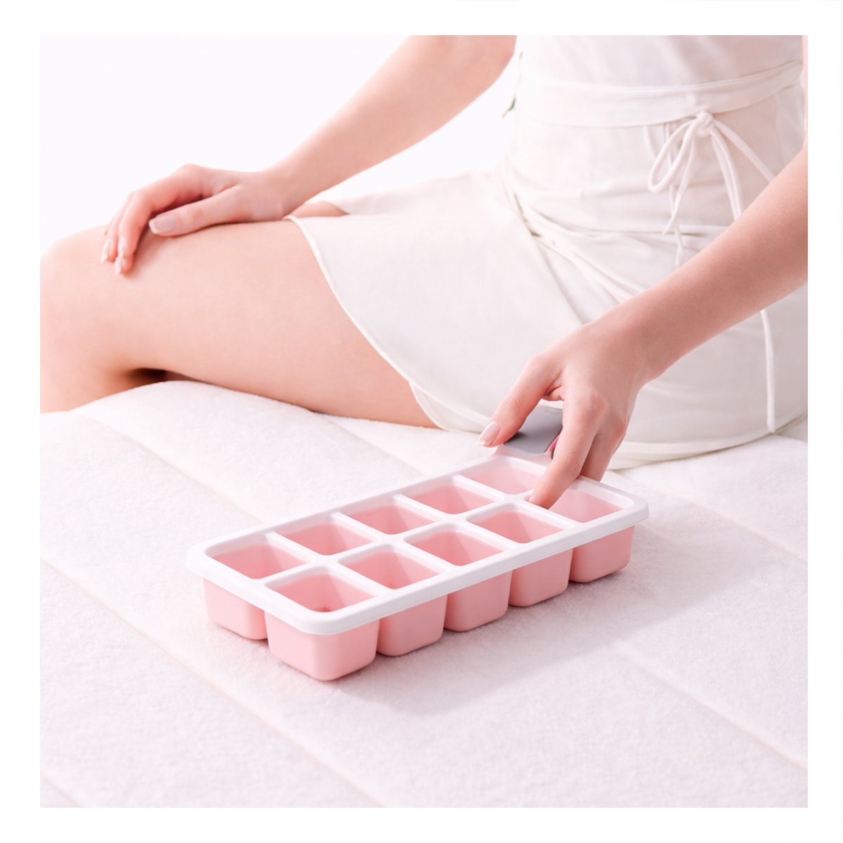 PACK2 MOLDE DE SILICONA ROSADO 7X2 DE TACTO SUAVE PARA UN MANEJO SENCILLO Y+PAPEL REGALO - 5