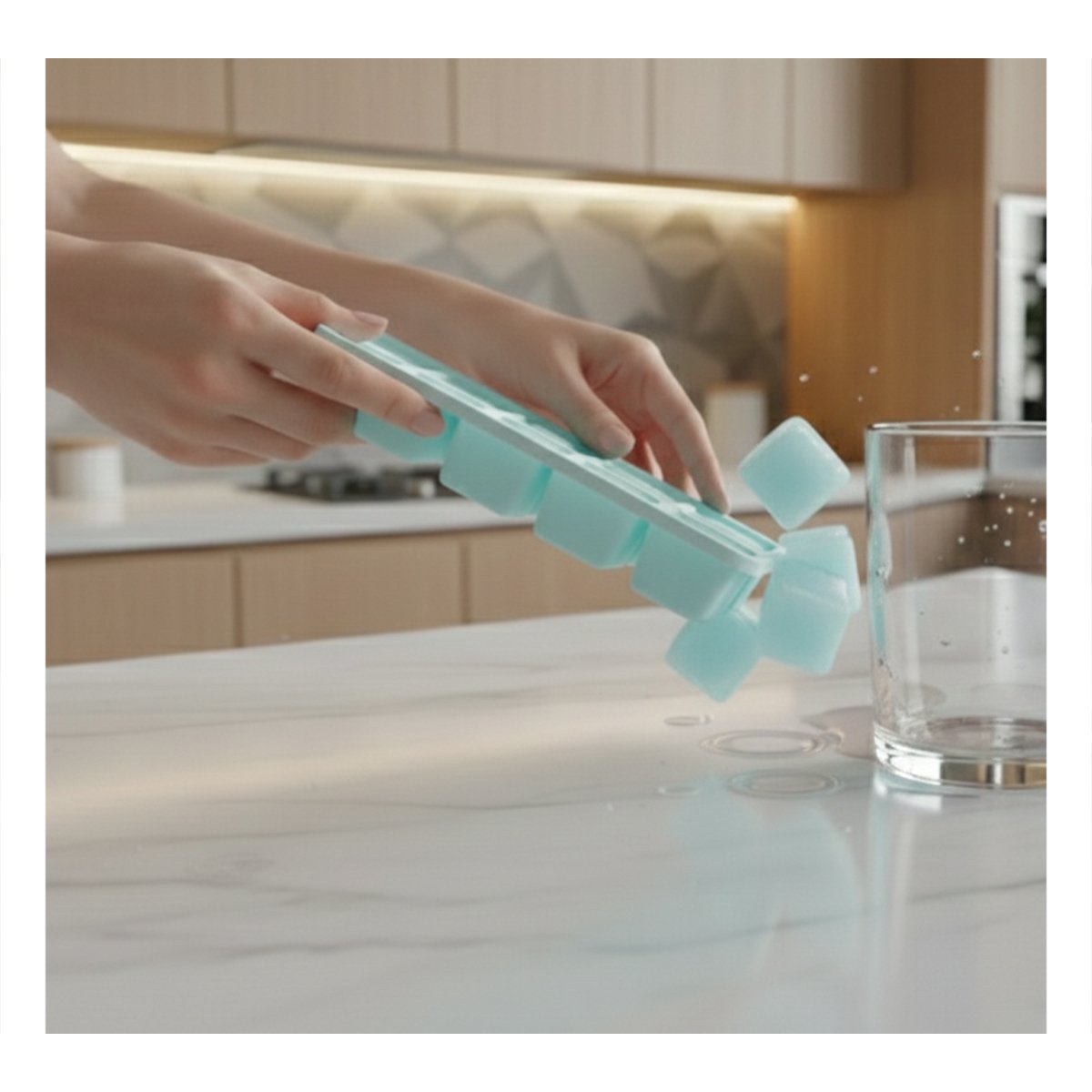 PACK4 KIT MULTIUSO PARA COCINA Y REFRIGERADOR CELESTE - 3