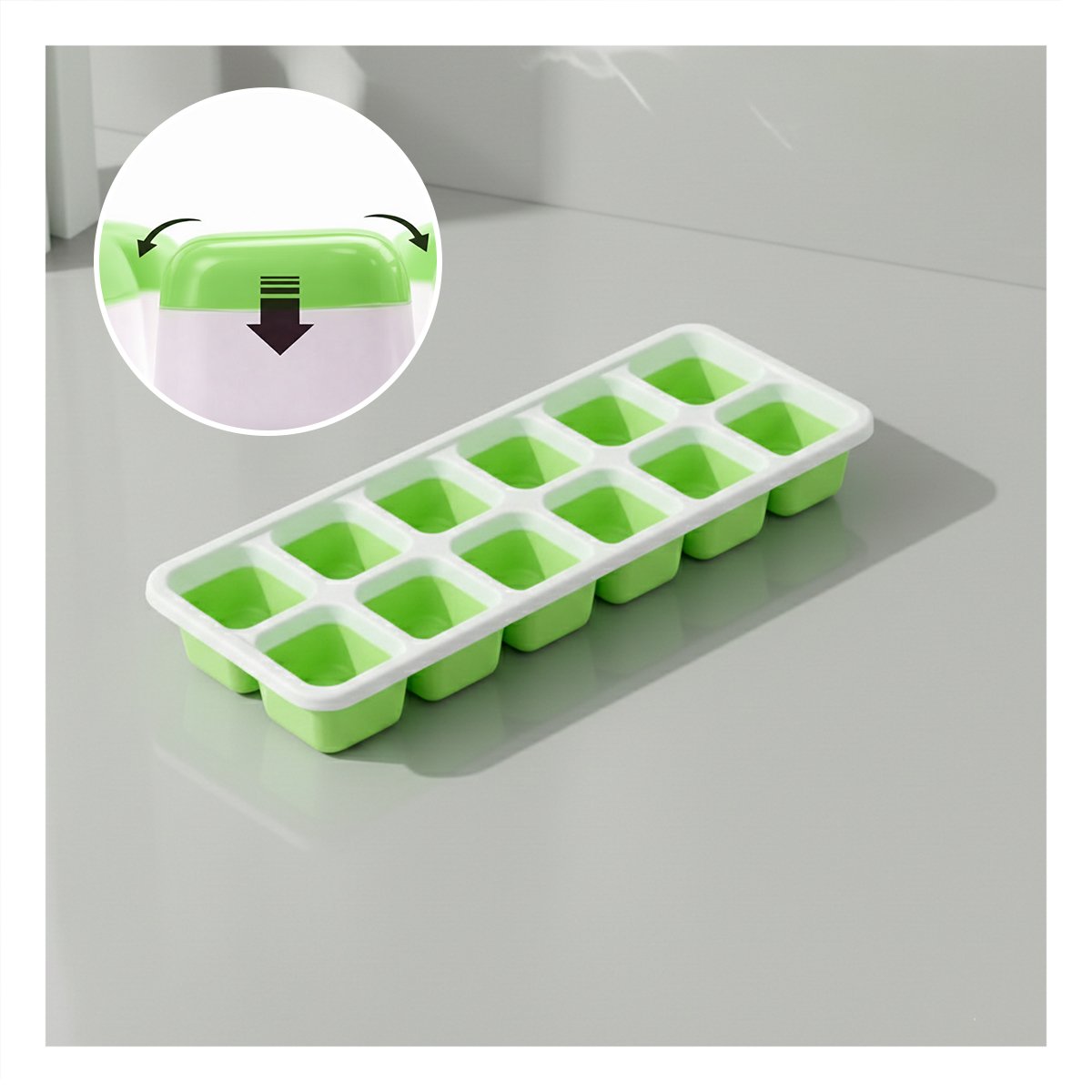 PACK4 CONJUNTO MULTIUSO PARA COCINA Y REFRIGERADOR VERDE - 5