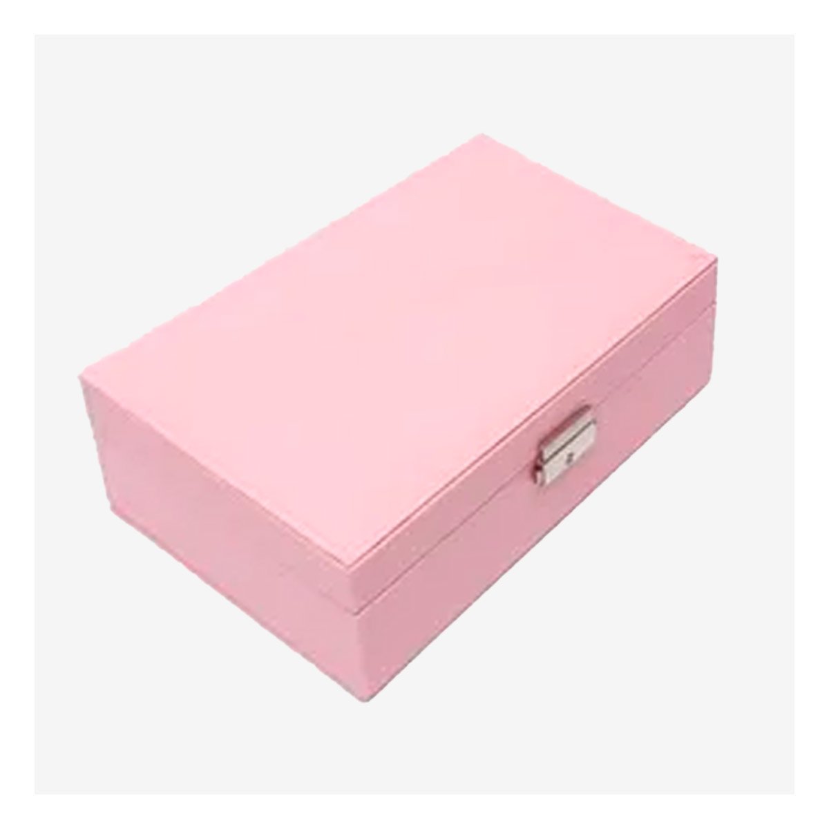 SET JOYERO RECTANGULAR 20,5X12,5X5,5 CM ROSA PASTEL Y+POST IT - 3