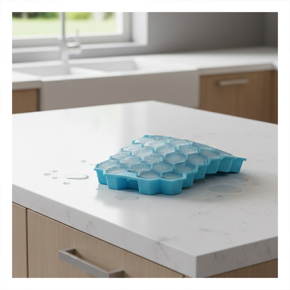 PACK12 MOLDE DE SILICONA CELESTE 20,5X12CM CON CAPACIDAD PARA MUCHA GENTE - 5