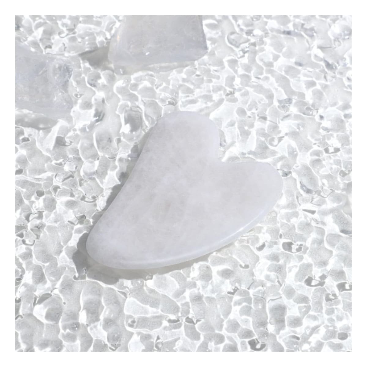 PACK6 DISPOSITIVO BLANCO DE CUARZO PARA ROSTRO TIPO GUA SHA - 3