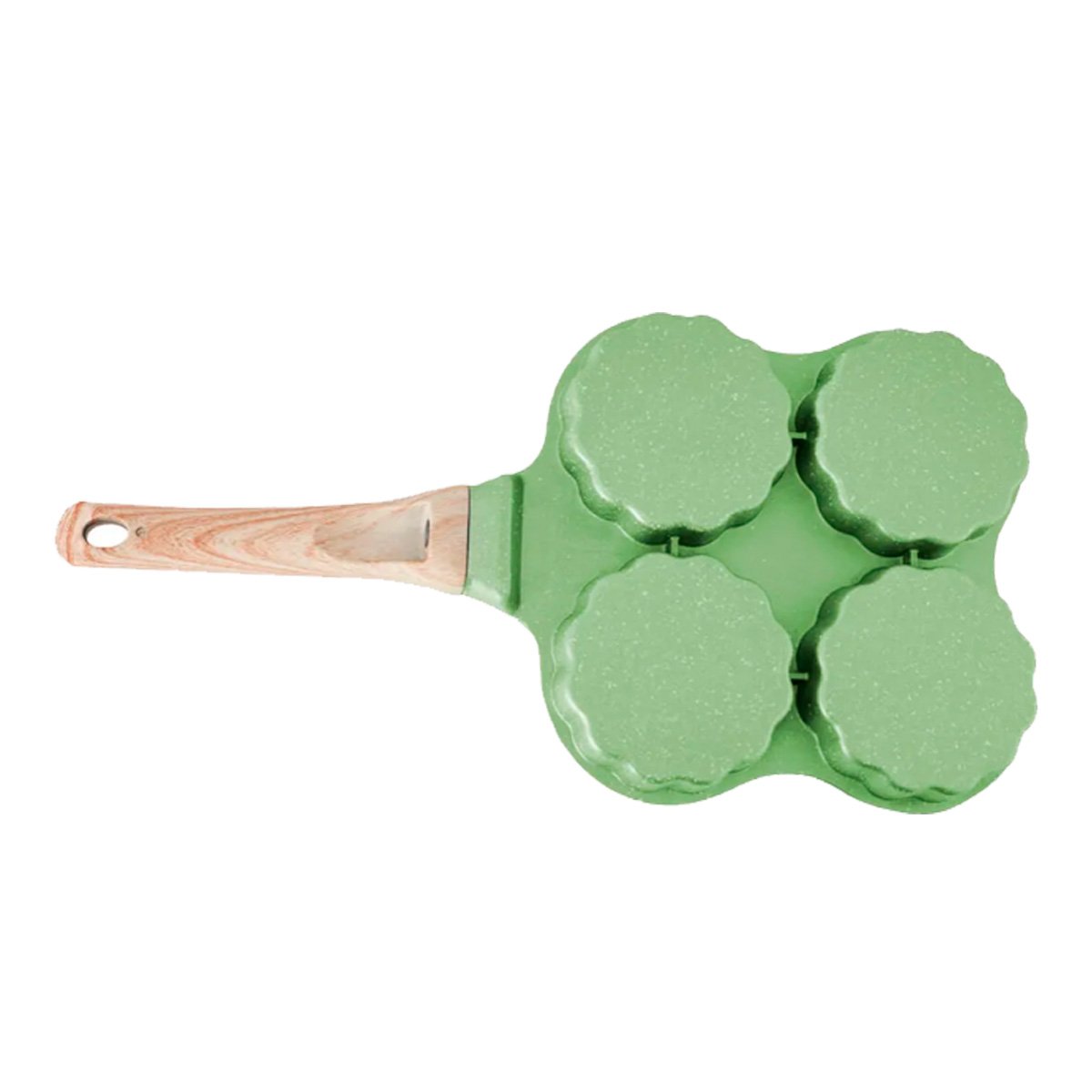 PACK6 UTENSILIO CREATIVO PARA HUEVOS PANQUEQUES Y RECETAS VERDE Y+REGALO STICKER - 2