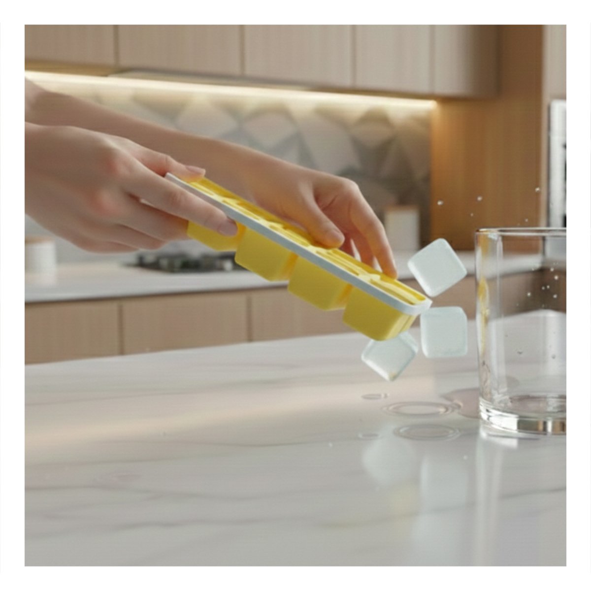 PACK2 ARTICULO CREATIVO PARA AGUA JUGOS Y SMOOTHIES AMARILLO Y+REGALO STICKER - 5