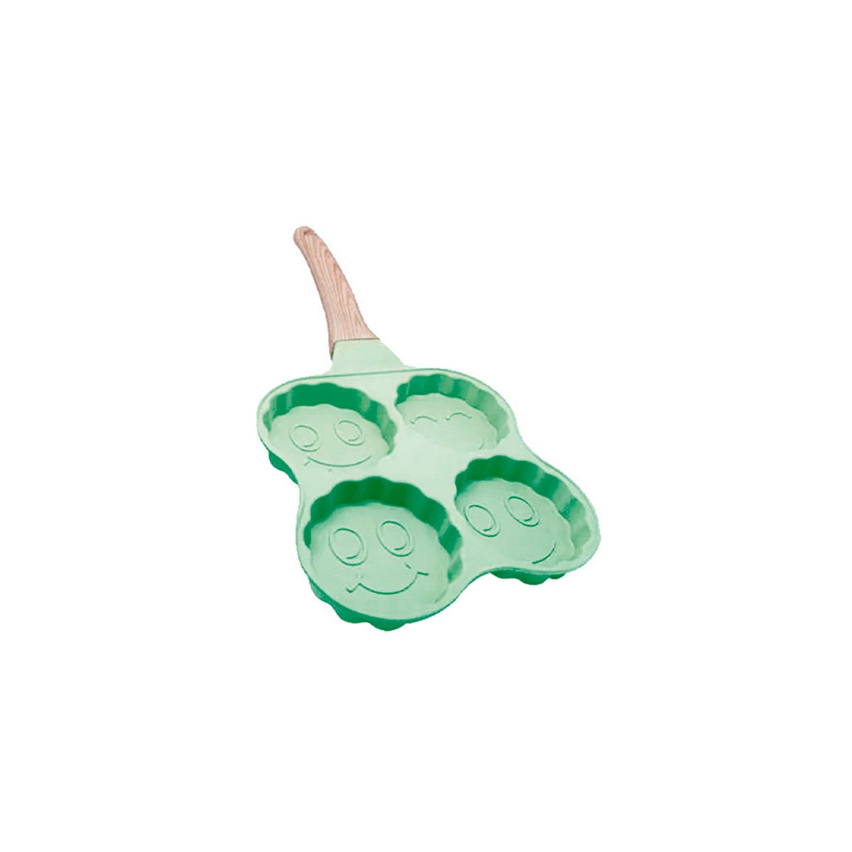 PLACA ANTIADHERENTE DIVIDIDA PARA PREPARACIONES RAPIDAS VERDE Y+PAPEL REGALO - 1