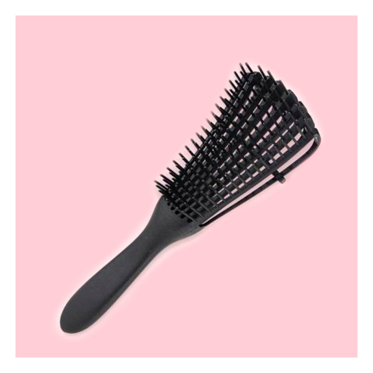 CEPILLO ERGONOMICO DESENREDANTE NEGRO PARA CABELLO Y+POST IT - 3