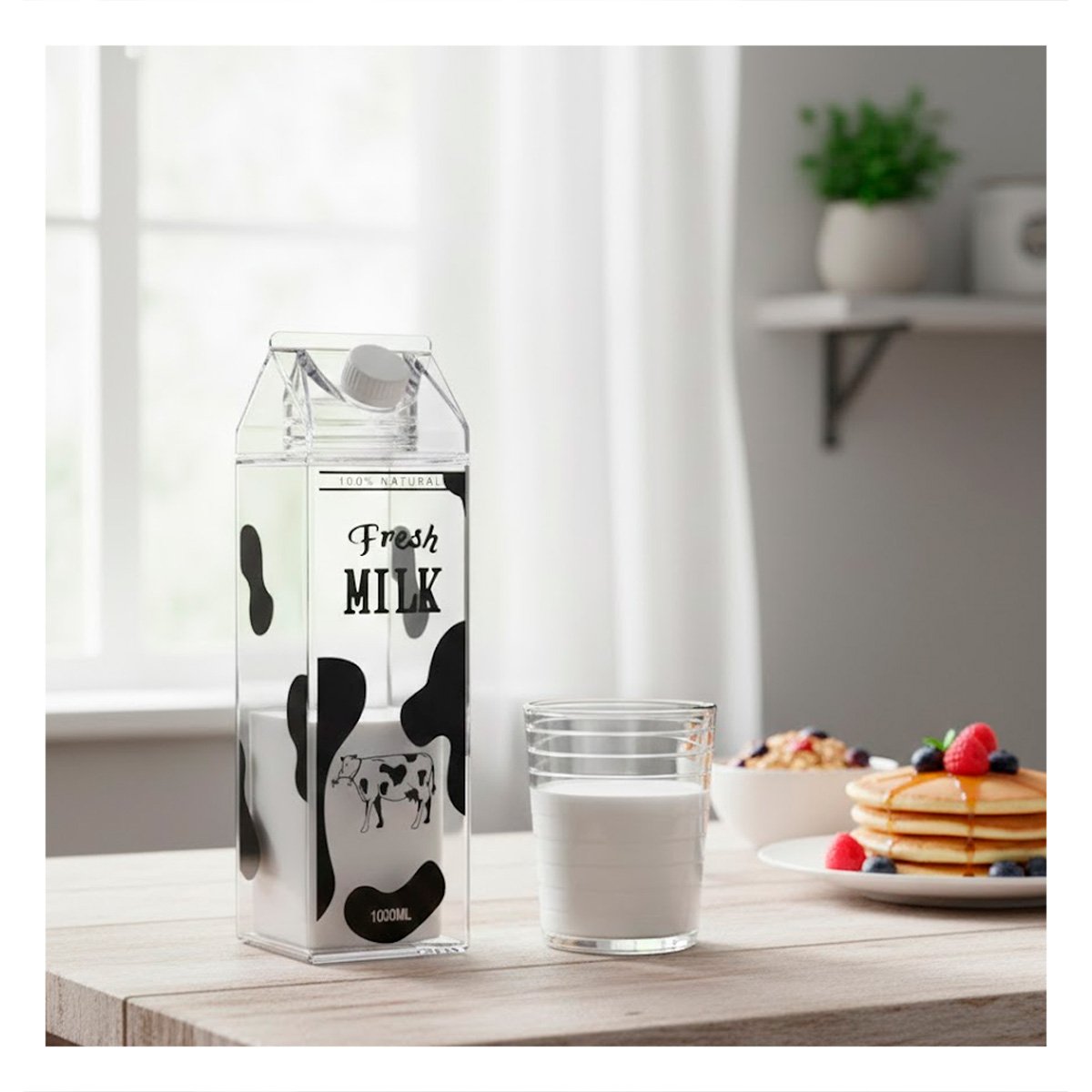 PACK12 ENVASE DE VIDRIO NEGRO TRANSPARENTE DE FUNCION PRACTICA EN SU CASA Y+PAPEL REGALO - 5