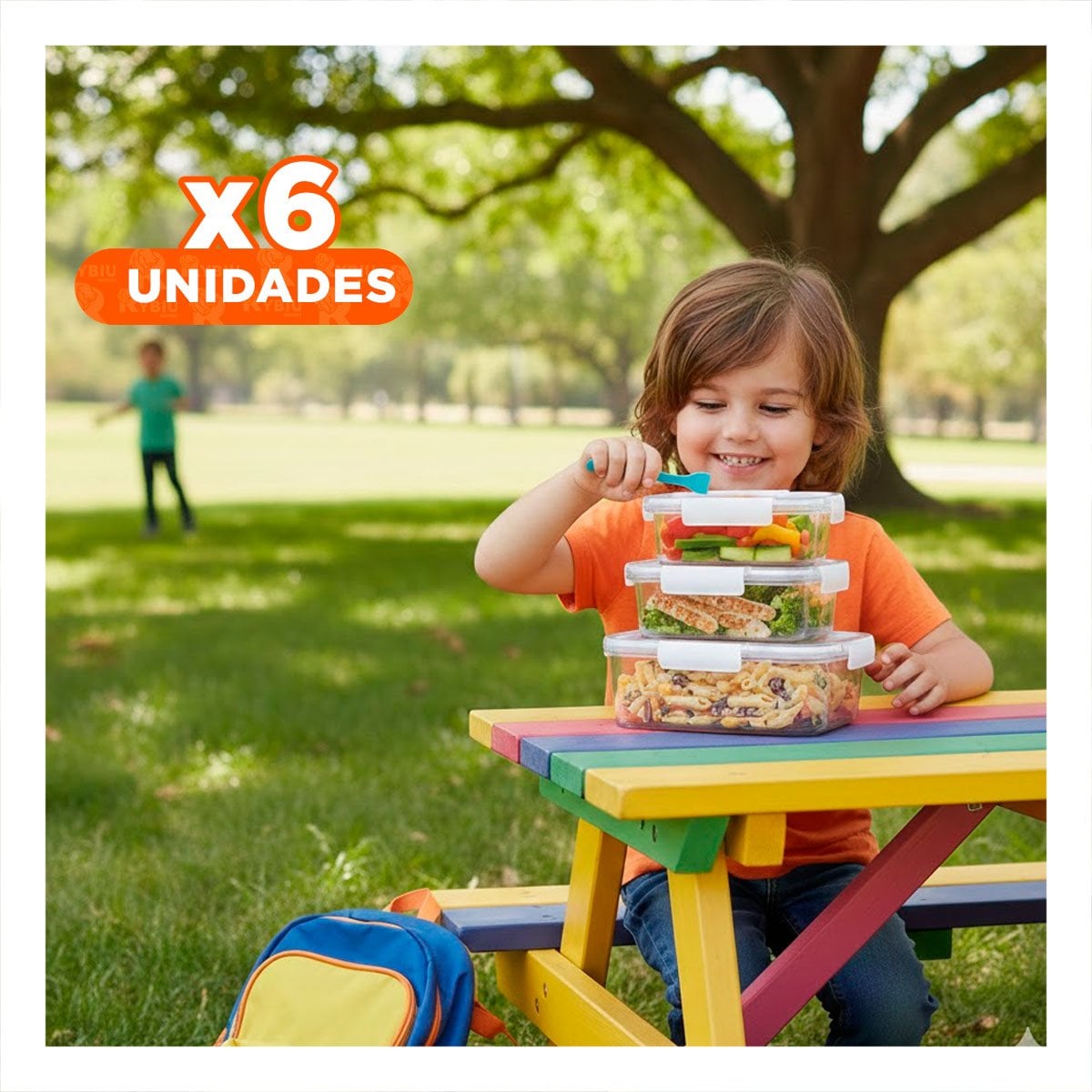PACK6 SISTEMA MULTIUSO PARA COCINA MODERNA Y FUNCIONAL TRANSPARENTE Y+REGALO STICKER - 1