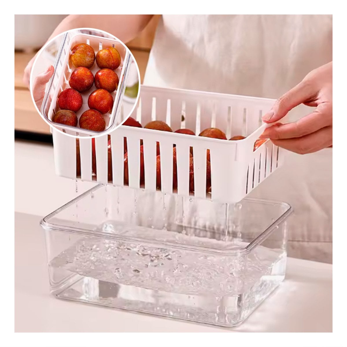 PACK6 AGRUPACION 3 CON TAPAS QUE FACILITA TRANSPORTE 700 ML 1700 ML 3300 ML Y+PAPEL REGALO - 2
