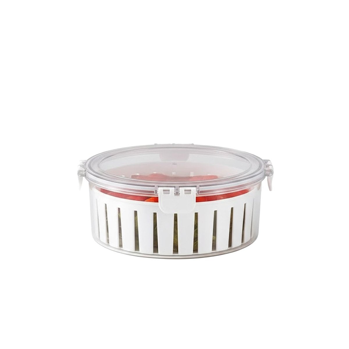 FILTRO MULTIUSO PARA COCINA CON DISEÑO APILABLE TRANSPARENTE Y+PAPEL REGALO - 1
