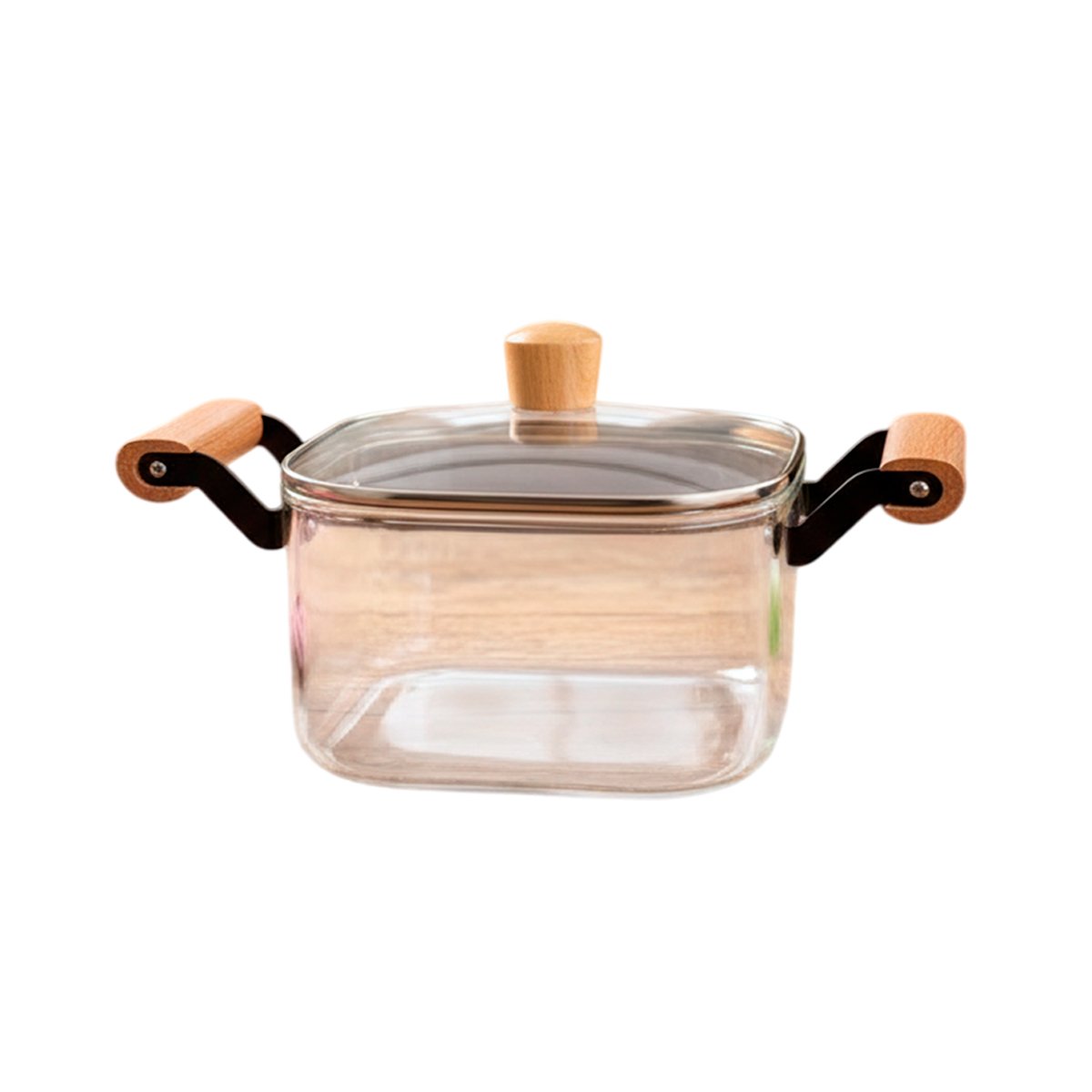 RECIPIENTE TRANSPARENTE RESISTENTE AL CALOR 3500ML Y+PAPEL REGALO - 1