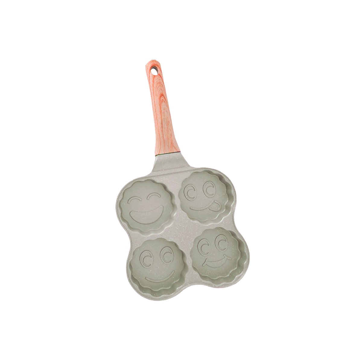 SARTEN CREATIVO PARA OMELETS PREPARACIONES Y COCINA DIARIA BEIGE Y+REGALO STICKER - 3