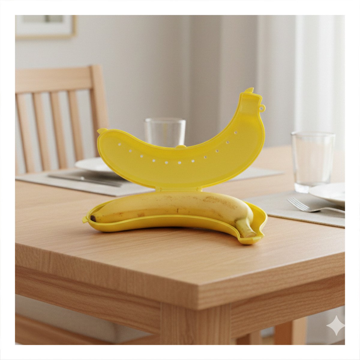 PROTECTOR PORTA PLATANO AMARILLO PARA USO DIARIO EN CASA O TRABAJO Y+POST IT - 2