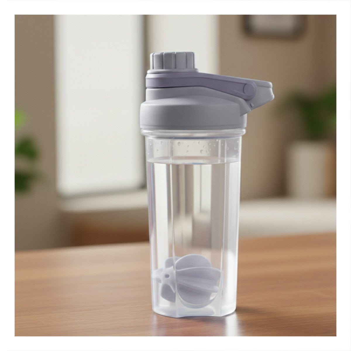 PACK12 ENVASE TOMATODO SHAKER 500ML PLOMO PRÁCTICO PARA GYM Y LICUADOS Y+REGALO STICKER - 3