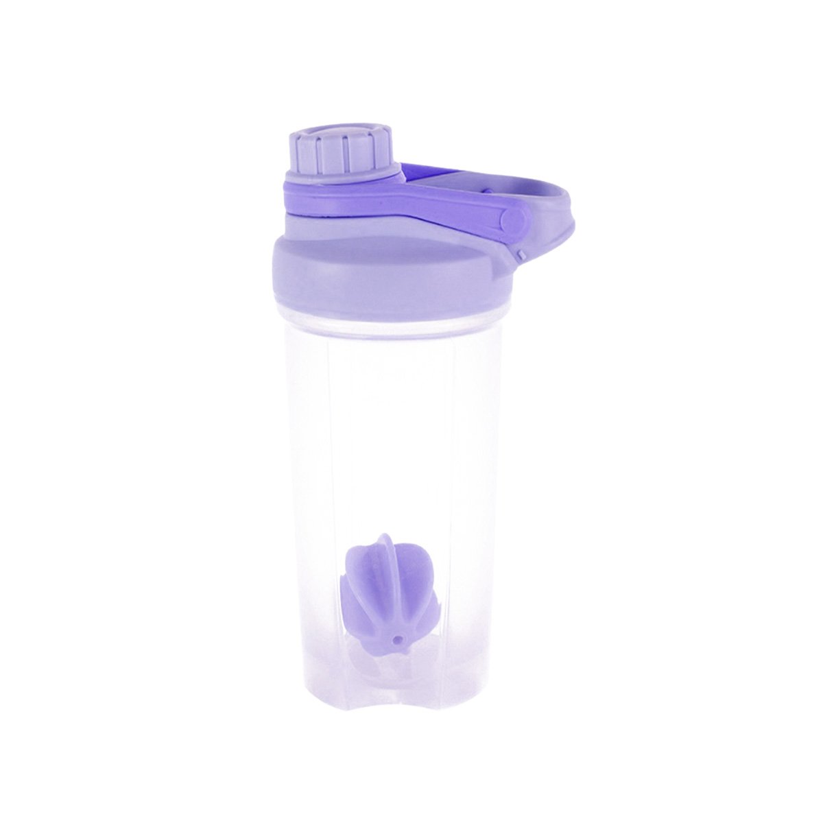 PACK12 ENVASE TOMATODO SHAKER 500ML LILA PRÁCTICO PARA GYM Y LICUADOS Y+REGALO STICKER - 2