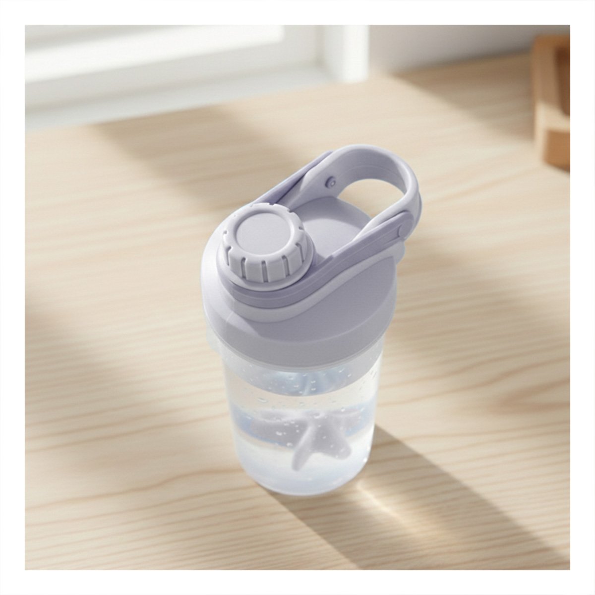 FRASCO TOMATODO SHAKER 500ML PLOMO PARA BEBIDAS Y LICUADOS SALUDABLES - 2