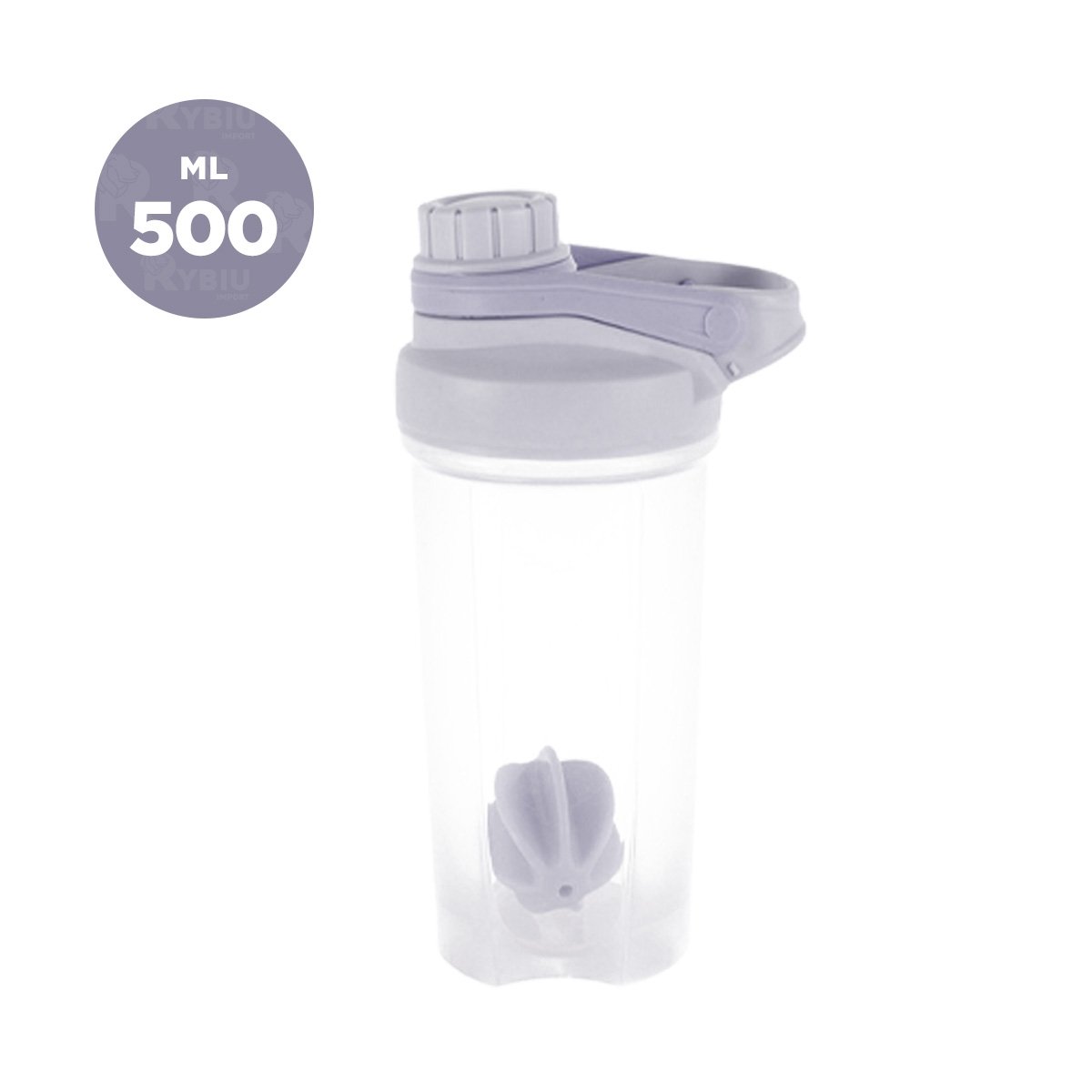 FRASCO TOMATODO SHAKER 500ML PLOMO PARA BEBIDAS Y LICUADOS SALUDABLES - 4