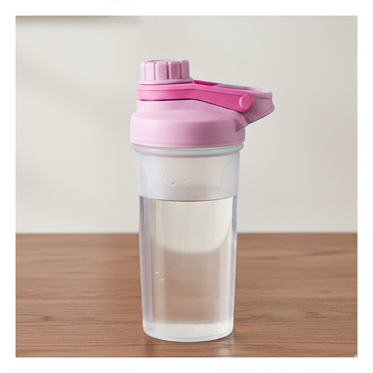PACK4 VASO TOMATODO SHAKER 500ML ROSADO PARA HIDRATACIÓN Y GYM DIARIO Y+PAPEL REGALO - 5