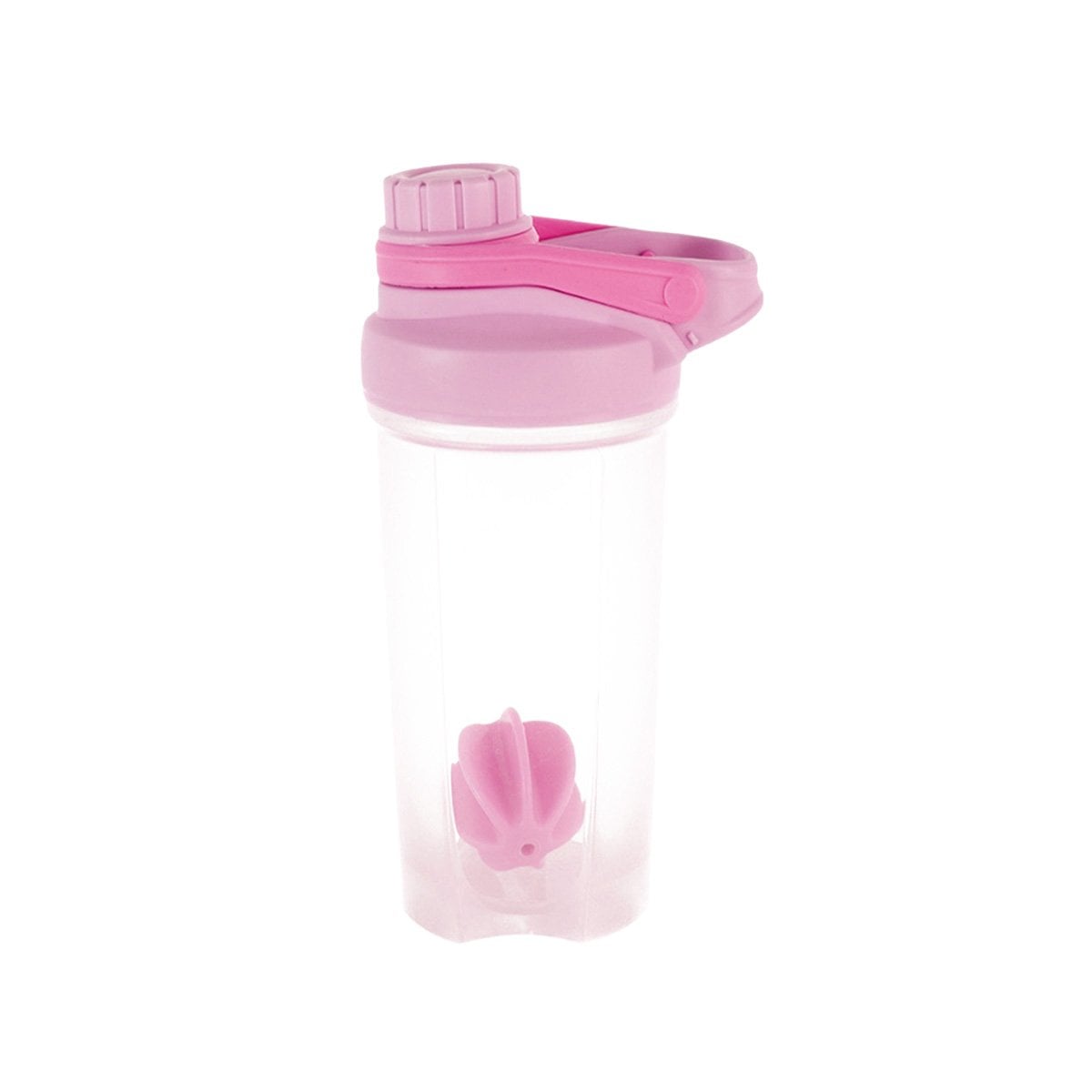 PACK12 ENVASE TOMATODO SHAKER 500ML ROSADO PRÁCTICO PARA GYM Y LICUADOS Y+REGALO STICKER - 2