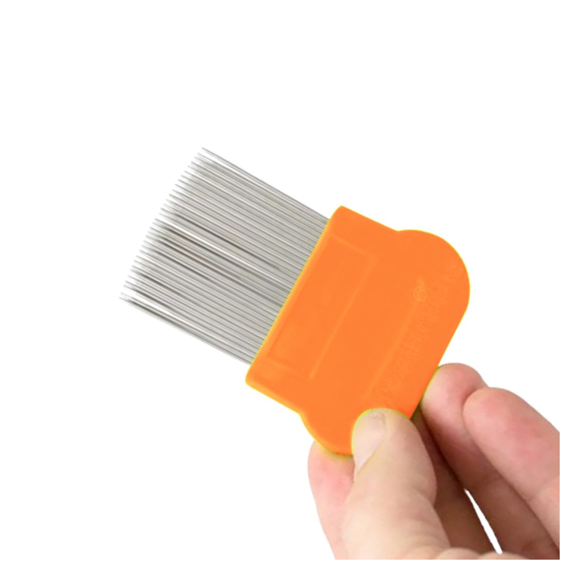 APLICADOR COMPACTO NARANJA PARA PIOJOS Y LIENDRES FACIL DE USAR EN HOGAR Y+REGALO STICKER - 3