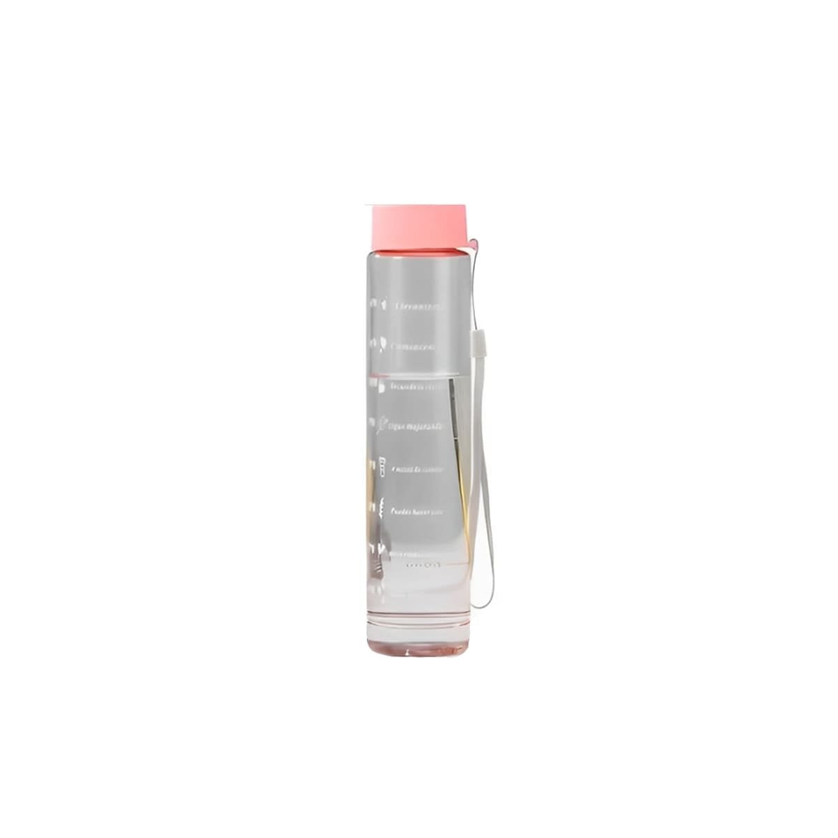 PACK6 JARRA TRIO TRANSPARENTE ROSADO MANTIENE BEBIDAS FRIAS Y CALIENTES Y+REGALO STICKER - 2