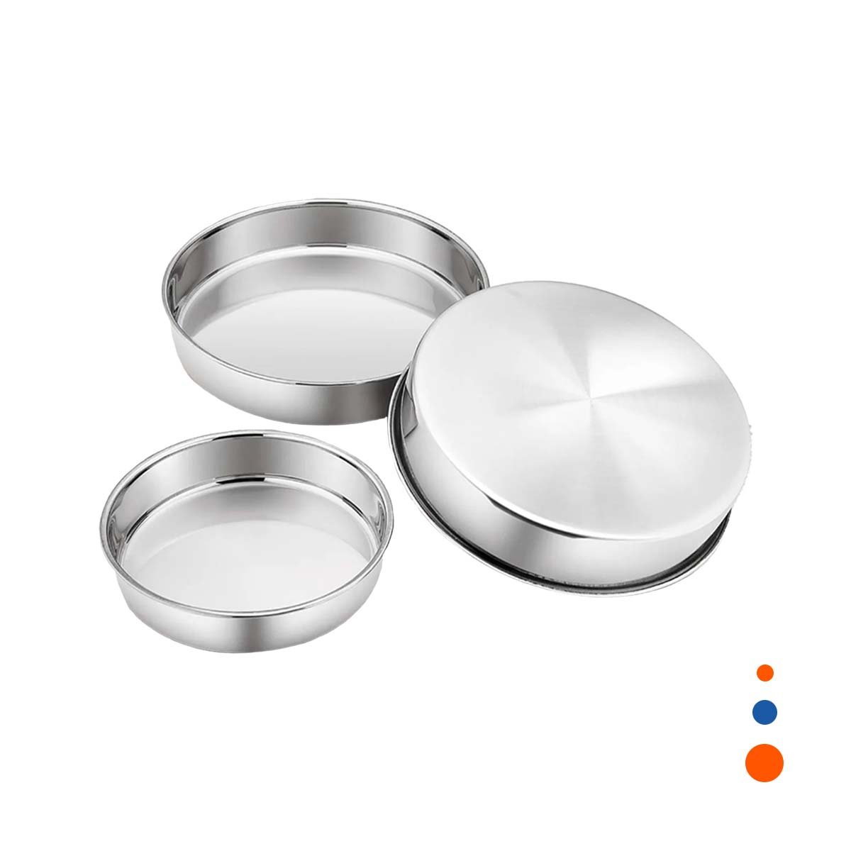 PIEZAS REDONDAS PARA SERVICIO EN SET PARA COCINA Y COMEDOR Y+REGALO STICKER - 3