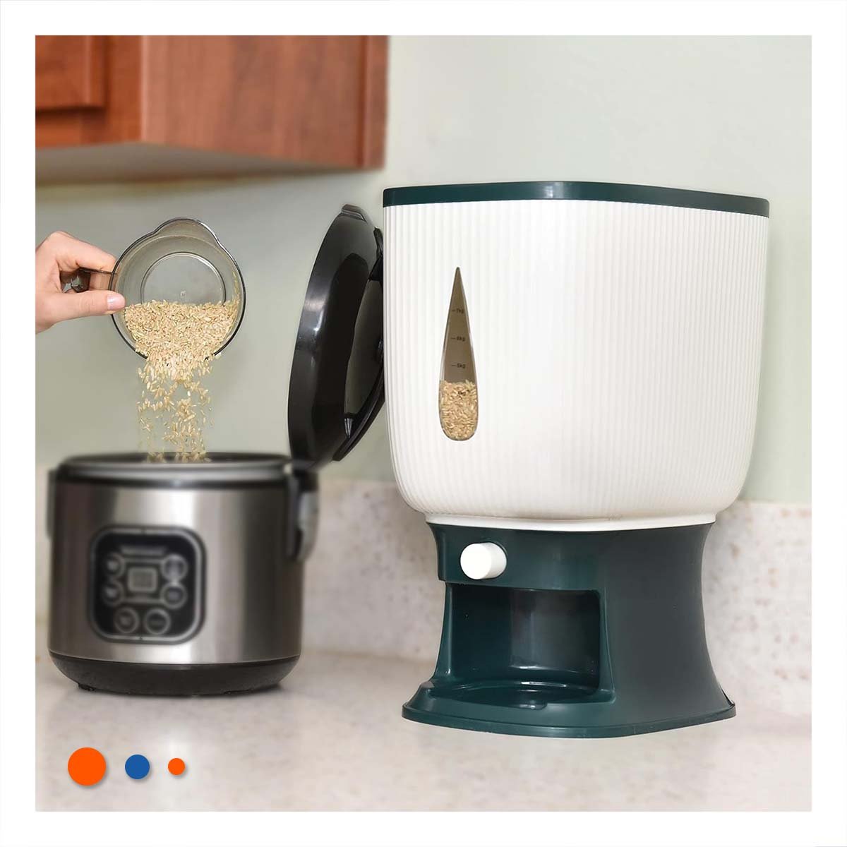 PACK4 ENVASE VERTICAL PARA CEREALES Y MENESTRAS EN COCINA - 2