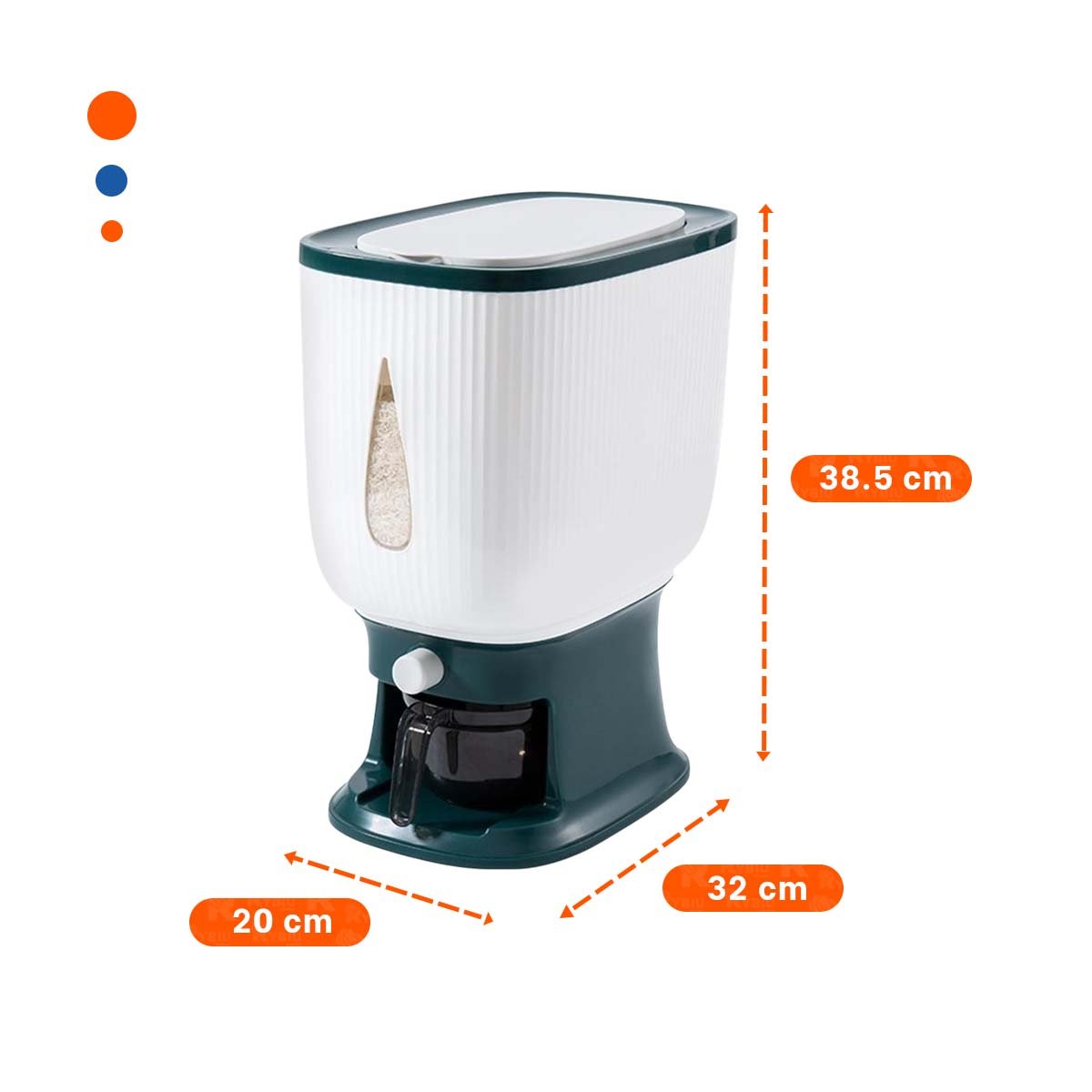 PACK4 ENVASE VERTICAL PARA CEREALES Y MENESTRAS EN COCINA - 4