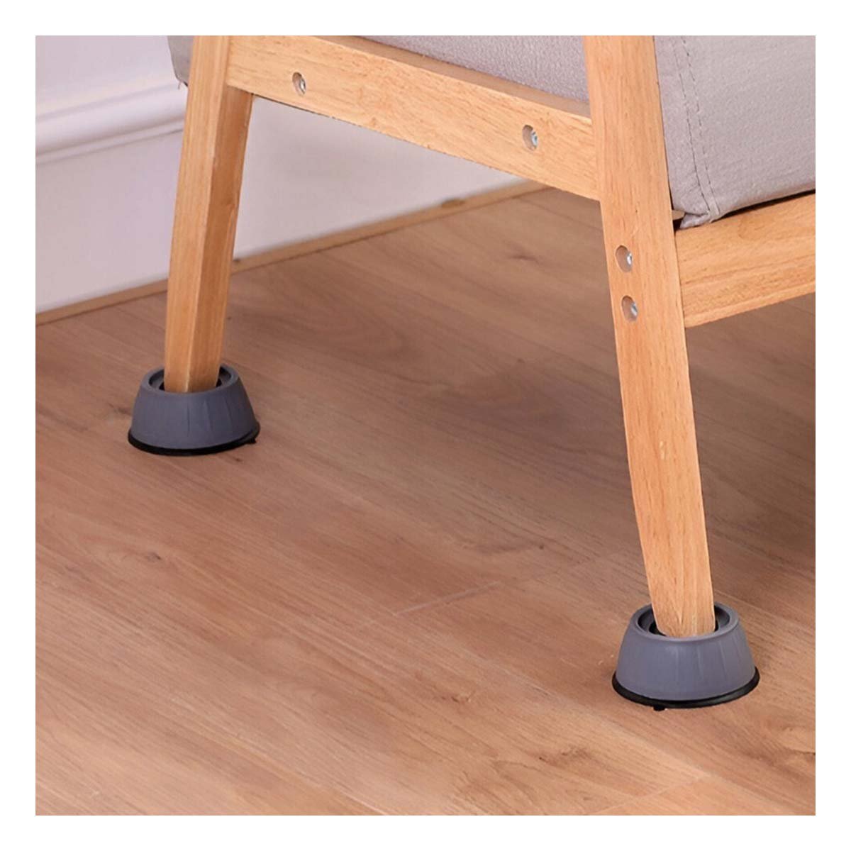 PACK12 SOPORTE PARA ELECTROHOGAR ANTIVIBRATORIO Y ANTIDESLIZANTE EN CUATRO UNIDADES - 3